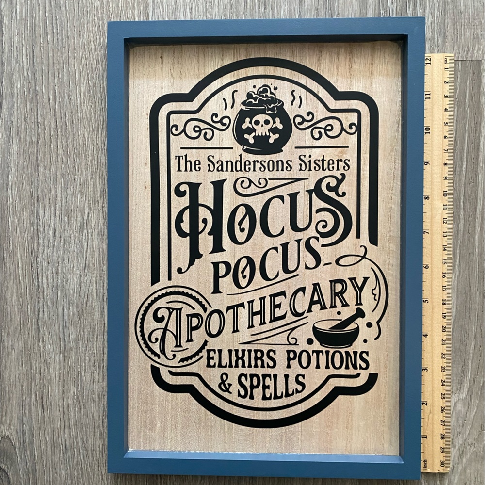 New! Hocus Pocus Apothecary sign - Picture 2 of 3